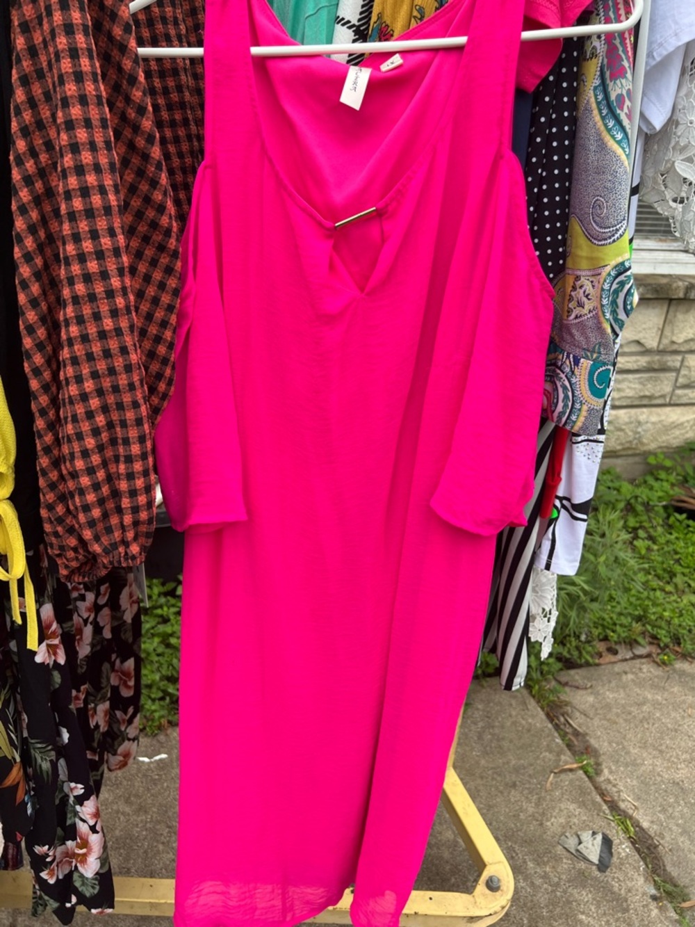 Pink dress